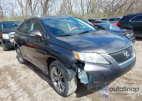 2010 Lexus Rx 350 из США, поврежденный, VIN 2T2BK1BA8AC056320